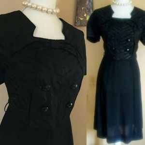 Vintage 1950's Cocktail Dress